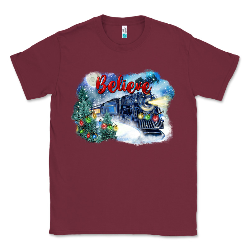 Believe Polar Express Classic Tee by FaDigitalArtStudio | Teevron