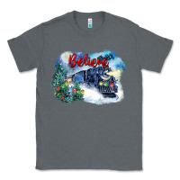 Charcoal Heather believe polar express Classic Tee - FaDigitalArtStudio