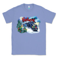 Colony Blue believe polar express Classic Tee - FaDigitalArtStudio