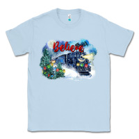 Dusty Blue believe polar express Classic Tee - FaDigitalArtStudio