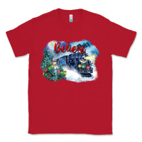 Red believe polar express Classic Tee - FaDigitalArtStudio