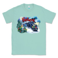 Seafoam believe polar express Classic Tee - FaDigitalArtStudio