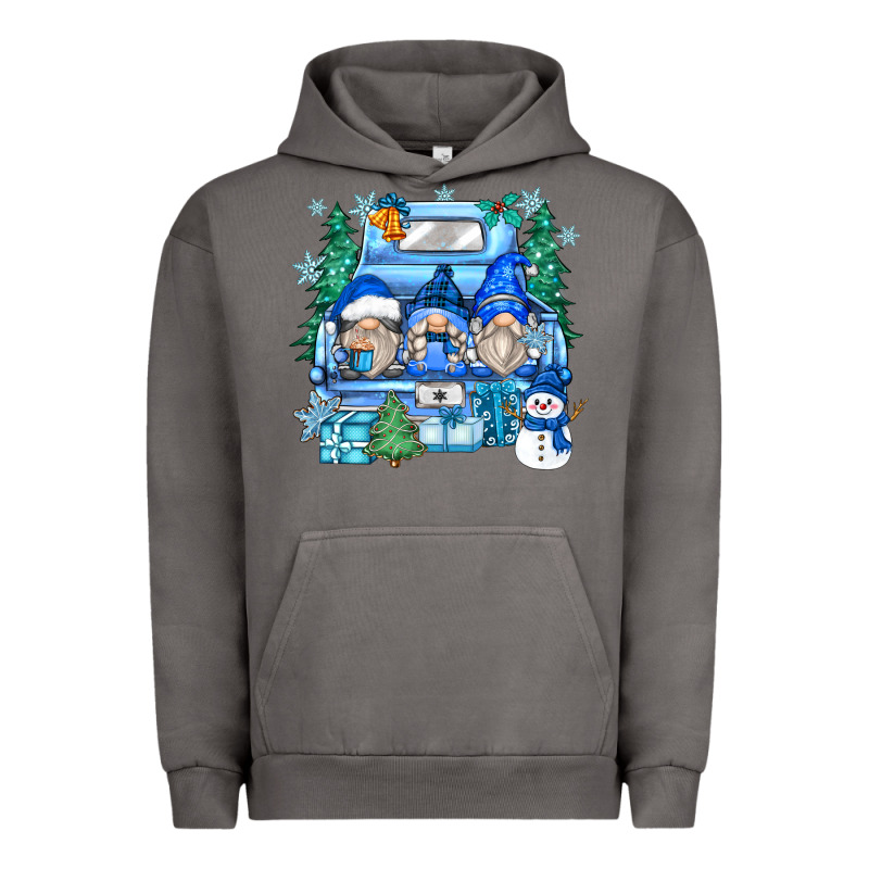Snowman Gnome Truck Urban Hoodie by Zillion Design Studio | Teevron