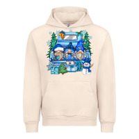 Sandshell snowman gnome truck Urban Hoodie - Zillion Design Studio