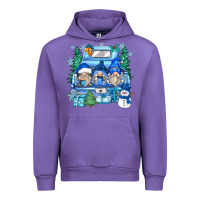 Tulip snowman gnome truck Urban Hoodie - Zillion Design Studio
