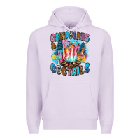 Lilac campfires and coctails Premium Hoodie - Zillion Design Studio