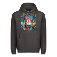 Smoke campfires and coctails Premium Hoodie - Zillion Design Studio