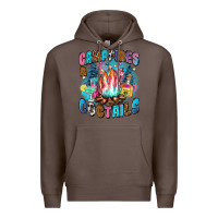Coffee campfires and coctails Premium Hoodie - Zillion Design Studio