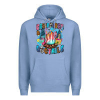 Colony Blue campfires and coctails Premium Hoodie - Zillion Design Studio