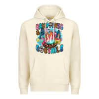 Sandshell campfires and coctails Premium Hoodie - Zillion Design Studio