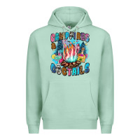 Seafoam campfires and coctails Premium Hoodie - Zillion Design Studio