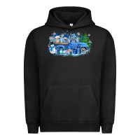 Pigment Black snow gnome truck Urban Hoodie - Zillion Design Studio