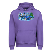 Tulip snow gnome truck Urban Hoodie - Zillion Design Studio
