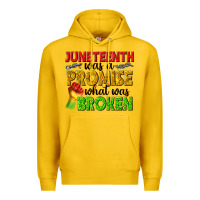 Lemon juneteenth was a promise what was broken Premium Hoodie - texasbilliewilder