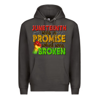 Smoke juneteenth was a promise what was broken Premium Hoodie - texasbilliewilder