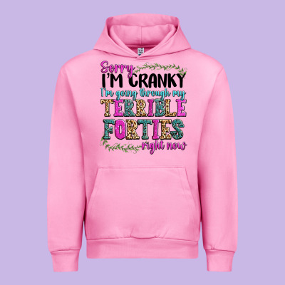 Urban Hoodie sorry im cranky im going through my terrible forti