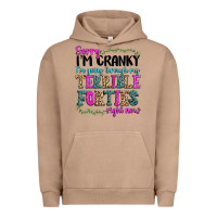 Pigment Burro sorry im cranky im going through my terrible forti Urban Hoodie - texasbilliewilder