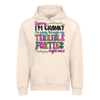Sandshell sorry im cranky im going through my terrible forti Urban Hoodie - texasbilliewilder