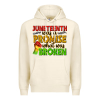 Tofu juneteenth was a promise what was broken Premium Hoodie - texasbilliewilder