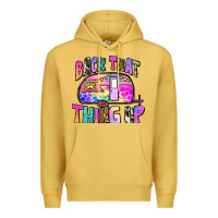 Antique Gold back that thing up Premium Hoodie - Zillion Design Studio