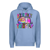 Colony Blue back that thing up Premium Hoodie - Zillion Design Studio