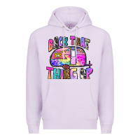 Lilac back that thing up Premium Hoodie - Zillion Design Studio