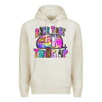 Oatmeal Heather back that thing up Premium Hoodie - Zillion Design Studio