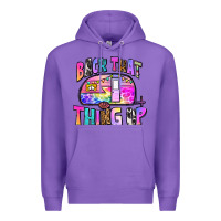 Purple back that thing up Premium Hoodie - Zillion Design Studio