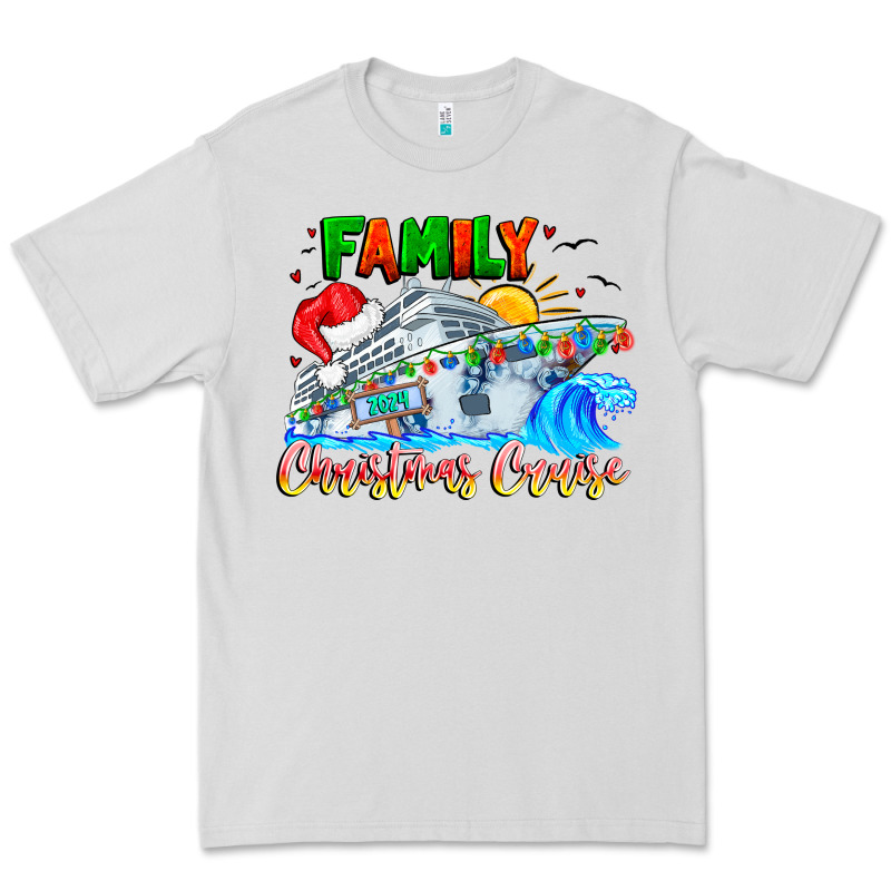Family 2024 Christmas Cruise Premium Tee by CowhideDigitalArt | Teevron