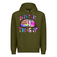 Army Green back that thing up Premium Hoodie - Zillion Design Studio