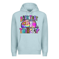 Blue Mist back that thing up Premium Hoodie - Zillion Design Studio
