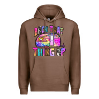 Chestnut back that thing up Premium Hoodie - Zillion Design Studio