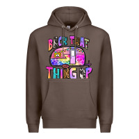 Coffee back that thing up Premium Hoodie - Zillion Design Studio