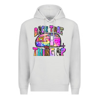 Dove Grey back that thing up Premium Hoodie - Zillion Design Studio