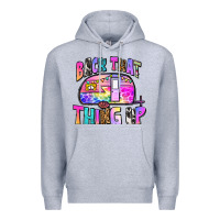 Heather Grey back that thing up Premium Hoodie - Zillion Design Studio