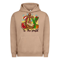 Pigment Burro joy to the world Urban Hoodie - Zillion Design Studio
