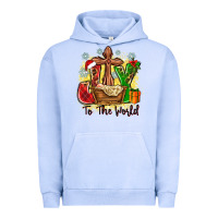 Pigment Grape Ice joy to the world Urban Hoodie - Zillion Design Studio
