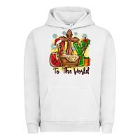 Pigment Lunar Rock joy to the world Urban Hoodie - Zillion Design Studio