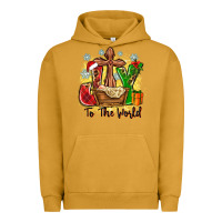 Pigment Peanut Butter joy to the world Urban Hoodie - Zillion Design Studio