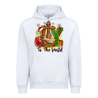White joy to the world Urban Hoodie - Zillion Design Studio
