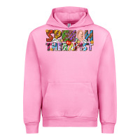 Fuchsia Pink speech therapist Urban Hoodie - texasbilliewilder