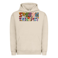 Pigment French Oak speech therapist Urban Hoodie - texasbilliewilder