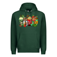 Sports Green tiger coffee cups Premium Hoodie - Zillion Design Studio