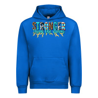 Cobalt stronger than the storm Urban Hoodie - texasbilliewilder
