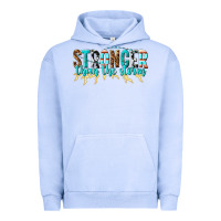 Pigment Grape Ice stronger than the storm Urban Hoodie - texasbilliewilder