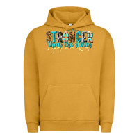 Pigment Peanut Butter stronger than the storm Urban Hoodie - texasbilliewilder