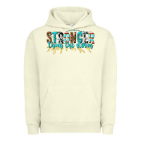 Pigment Pistachio stronger than the storm Urban Hoodie - texasbilliewilder