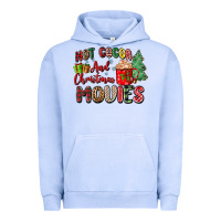 Pigment Grape Ice hot cocoa and christmas movies Urban Hoodie - Zillion Design Studio