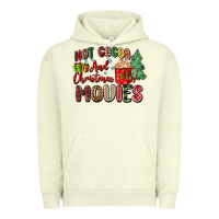 Pigment Pistachio hot cocoa and christmas movies Urban Hoodie - Zillion Design Studio