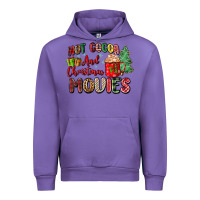 Tulip hot cocoa and christmas movies Urban Hoodie - Zillion Design Studio